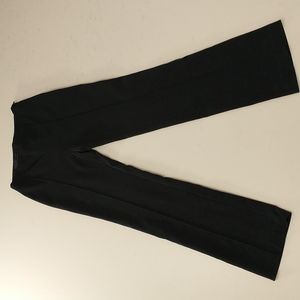 Prada Navy Stretch Pants Seamed Dark Blue sz  40 apx US 2/4 Classy Streamline